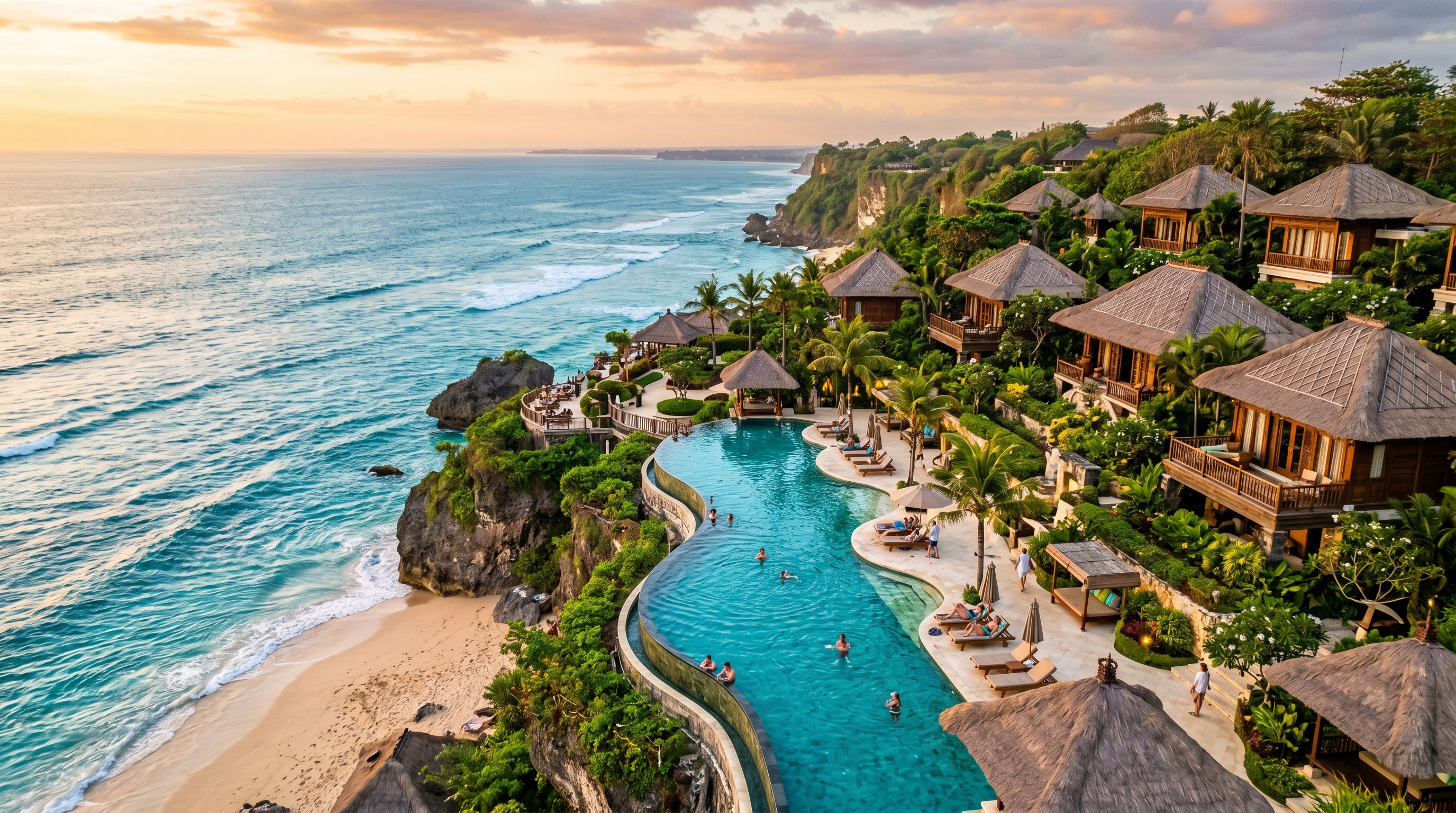 SVARA Resort aerial view